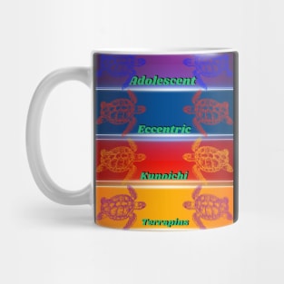 Adolescent Eccentric Kunoichi Terrapins Mug